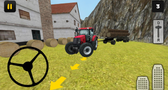 Tractor Simulator 3D: Extreme Log Transport screenshot 3