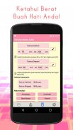Kalkulator Kehamilan Pro screenshot 2