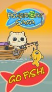 Fishing Games-Fisher Cat Saga！ screenshot 9