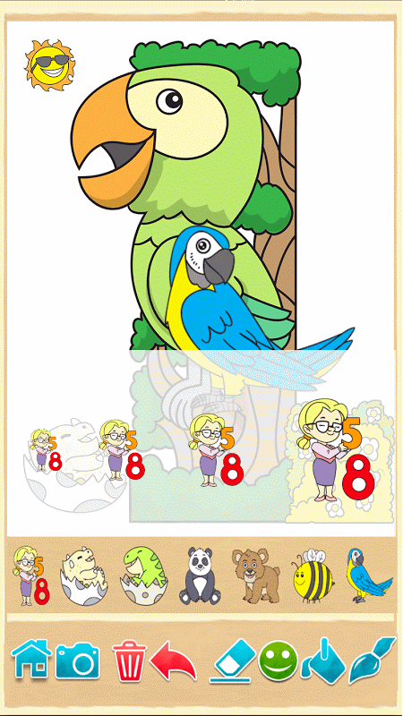 Pintura a óleo jogo de colorir versão móvel andróide iOS apk