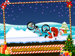 Santa Bike Rider screenshot 0