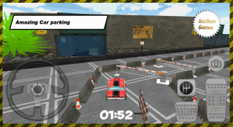 Süper Kırmızı Araba Park Etme screenshot 7