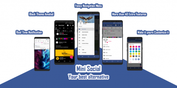 Mini for Facebook Lite & Social Video Downloader screenshot 0