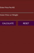 All Weight Price Calculator screenshot 3