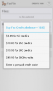 FaxFile - Send Fax from phone screenshot 4