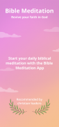 Bible Meditation -Pray & Study screenshot 0