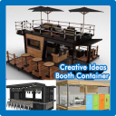 Creative ideas Booth Containers