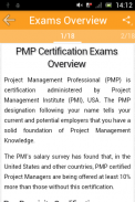 PMP Examination screenshot 1