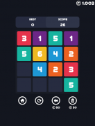 Slide To Six - Endless 2048 & Merged Number Puzzle screenshot 6