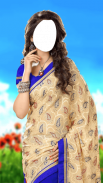 Indian Saree Photo Montage screenshot 0