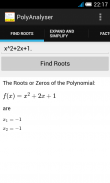 Polynomial Analyser screenshot 0