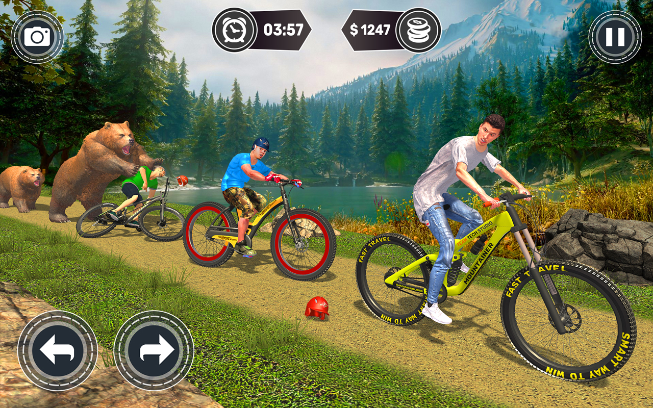 Play Offroad BMX Rider: Cycle Game Online for Free on PC & Mobile