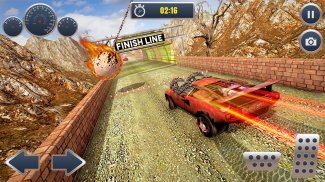 Crazy Car Racing Destruction Mania screenshot 1