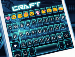 Craft Emoji Keyboard Theme screenshot 0