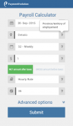 Payroll Calculator Canada screenshot 1