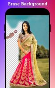 Bridal lehenga saree editor screenshot 4