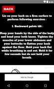 Back Pain Exercises screenshot 1