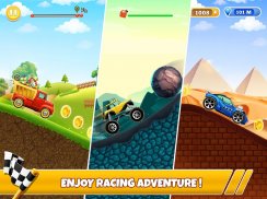 पहाड़ी कार खेल के लिए लड़के screenshot 7