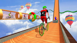 Bicycle BMX Stunt Rider Games screenshot 0