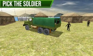 Caminhão do exército 3D screenshot 0