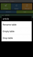 Mobile MySQL Manager (Free) screenshot 5
