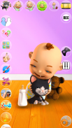 Jogos de bebê falando crianças screenshot 3