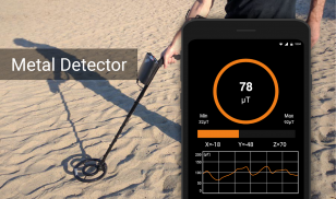 Metal Detector - EMF, Body scanner screenshot 2