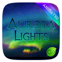 Aurora Lights GO Keyboard Animated Theme Icon