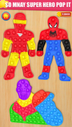 pop it 3D : Superhero Fidget screenshot 0