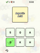 Amino Acid Quiz screenshot 0