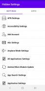 Hidden Settings screenshot 4