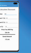 Discount-Tax Calculator screenshot 1