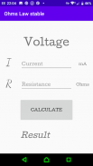 Ohm's Law Calculator screenshot 2