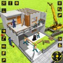 game desain rumah modern 3d Icon