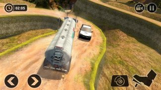 ناقلة النفط شاحنة محاكي القيادة: هيل النقل screenshot 7