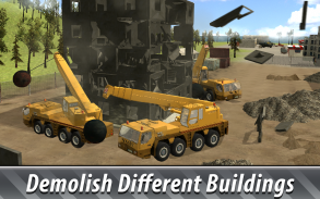 Demolition Machines Simulator screenshot 1