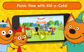 Kid-E-Cats: Picnic with Three Cats・Kitty Cat Games screenshot 20