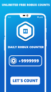 Robux - Free Robux Master Counter screenshot 0