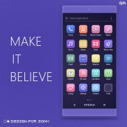 GA™ Theme | PURPLE - 🎨Design For SONY screenshot 6