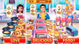Kitchen Craze: тайм менеджмент ресторан и еда игра screenshot 5