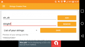 Strings Creator FREE for Android screenshot 4