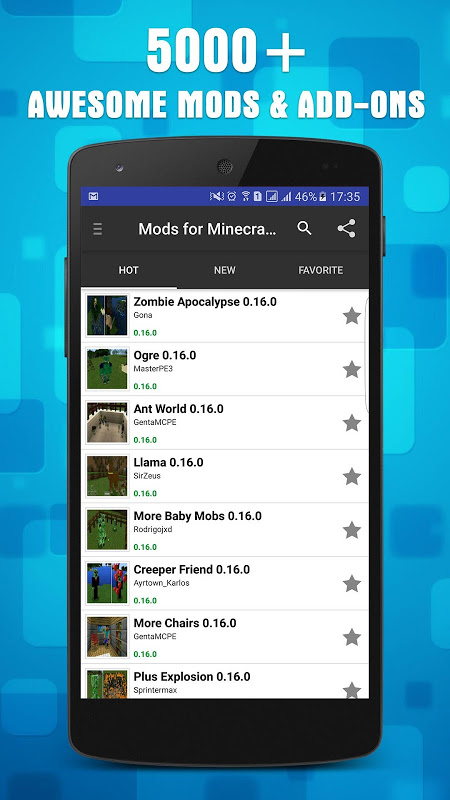 Mods Addons For Minecraft Pe Mcpe Free 2 1 6 Zagruzit Apk Android Aptoide