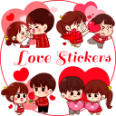 Romantic Love Stickers Couple Icon