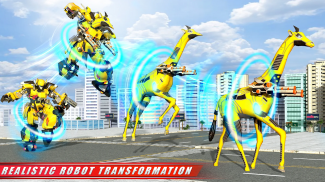 Giraffe Robot Car Transform screenshot 5