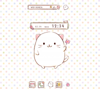 Roly Poly Cats Theme +HOME screenshot 3