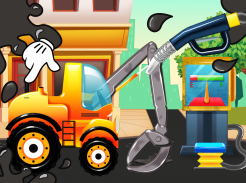 Little Builder : House Construction Truck Workshop screenshot 6