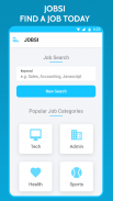 JobSi - Find a Job Today screenshot 1