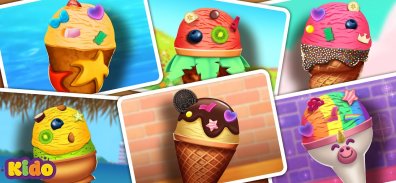 Ice Cream Making Game For Kids screenshot 3