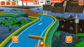 Mini Golf 3D City Stars Arcade Rival multijugador screenshot 4