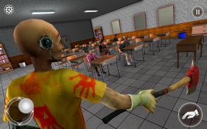 Horror Math Learning: School Education granny Game screenshot 1